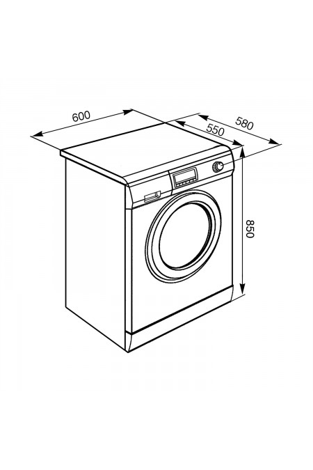 Стиральная машина с сушкой Smeg LSF147E (белый) 1
