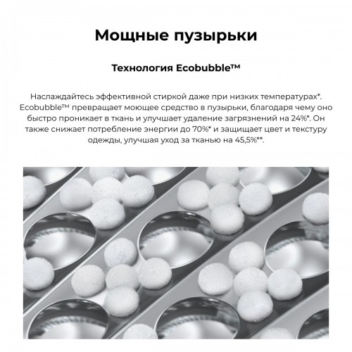 Стиральная машина Samsung WW80AGAS26AXLD (серый) 1