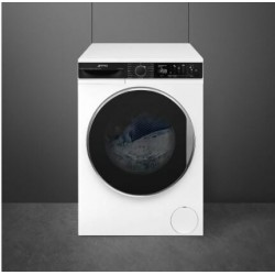 Стиральная машина Smeg WM3T04RU4 (белый/черный люк)