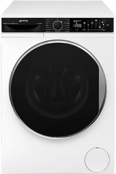 Стиральная машина Smeg WM3T24RU (белый/черный люк) 