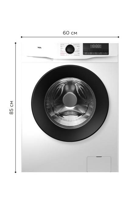 Стиральная машина TCL W-SF606W (белый/черный люк) 