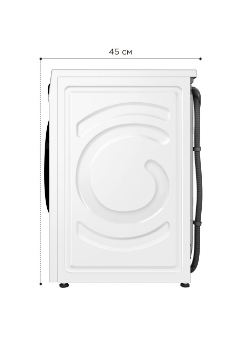 Стиральная машина TCL W-SF606W (белый/черный люк) 1