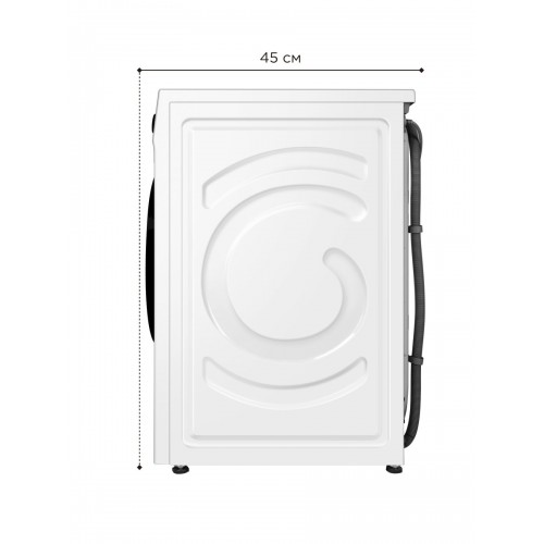 Стиральная машина TCL W-SF606W (белый/черный люк) 1