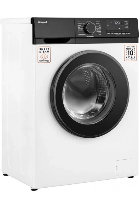 Стиральная машина Weissgauff WM 45127 DC Inverter Steam (белый) 