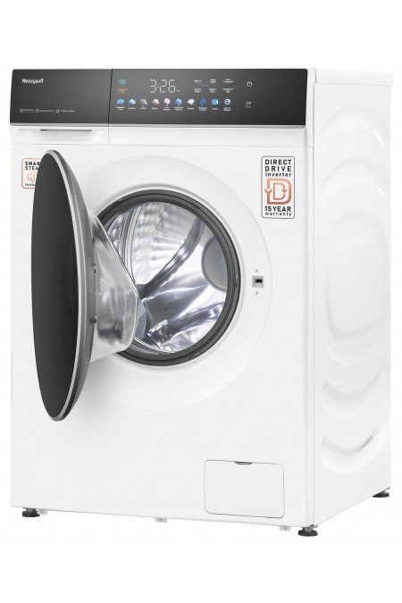 Стиральная машина Weissgauff WM 62210 Direct Drive Touch Inverter Steam (белый/черный люк) 4