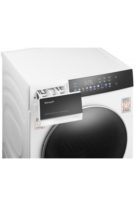 Стиральная машина Weissgauff WM 62210 Direct Drive Touch Inverter Steam (белый/черный люк) 6