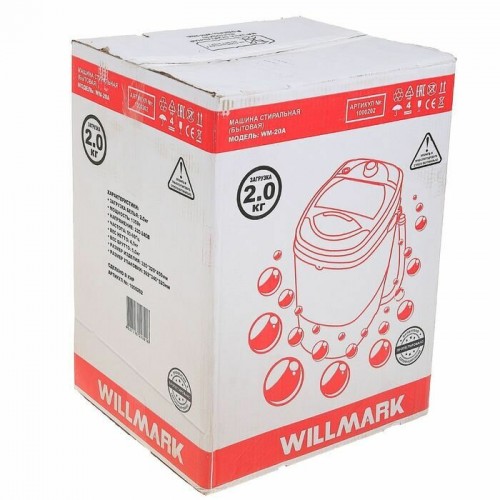 Стиральная машина Willmark WM-20A (синий) 7