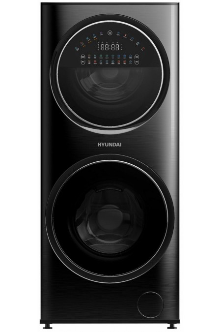 Стирально-сушильная машина Hyundai Gemini WMD9423 (темно-серебристый) 