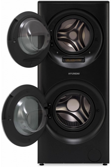 Стирально-сушильная машина Hyundai Gemini WMD9423 (темно-серебристый) 2