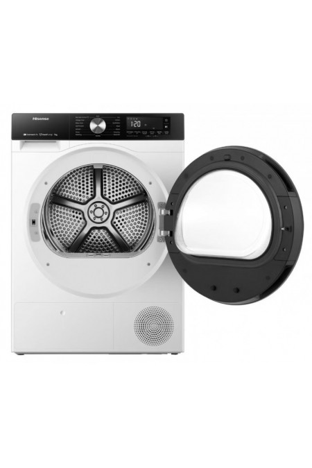 Сушильная машина Hisense DH3S702UWDE (с английской панелью управления) (белый/черный люк) 4