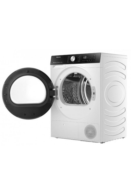 Сушильная машина Hisense DH3S702UWDE (с английской панелью управления) (белый/черный люк) 5
