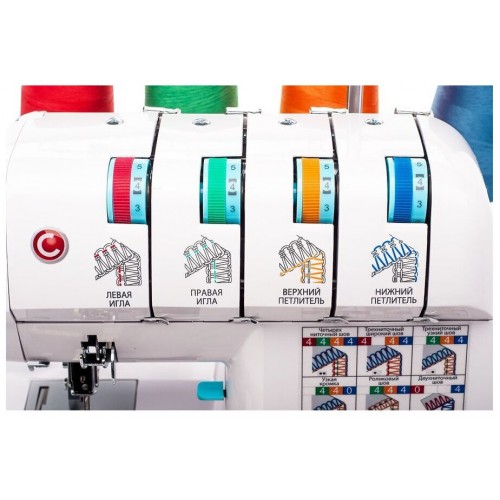 Оверлок Comfort 500 (белый) 6
