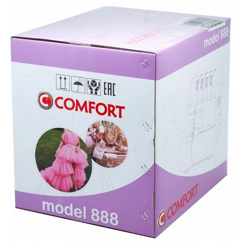 Оверлок Comfort 888 (белый) 8