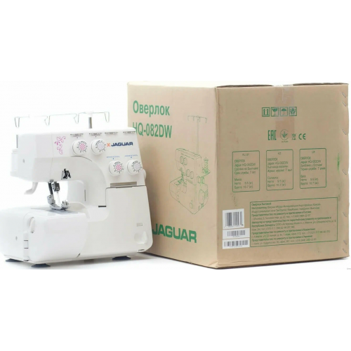 Оверлок Jaguar HQ-082DW (белый) 9