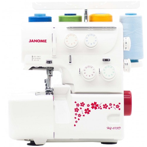 Оверлок Janome HQ-075D (белый) 