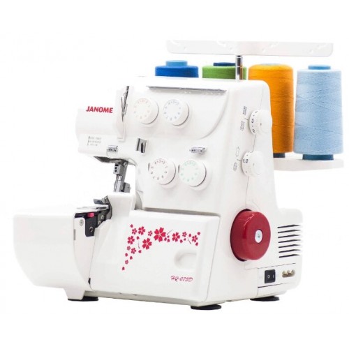 Оверлок Janome HQ-075D (белый) 2