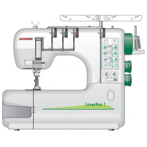 Распошивальная машина Janome CoverPro 7 (белый) 1