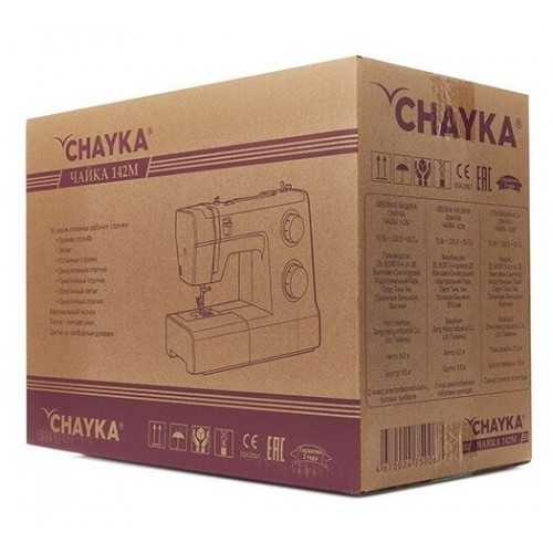 Швейная машина Chayka 142М (белый/серый) 4