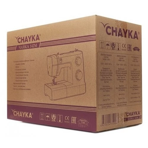 Швейная машина Chayka 142М (белый/серый) 4