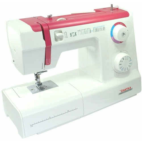 Швейная машина CHAYKA 145M (белый/красный) 