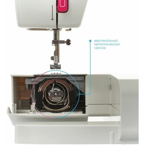 Швейная машина CHAYKA 145M (белый/красный) 8