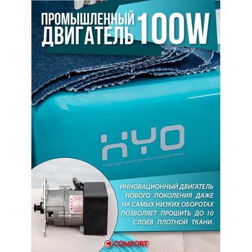 Швейная машина Comfort 1050 (бирюзовый) 4