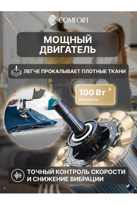 Швейная машина Comfort 1221 (серый) 1