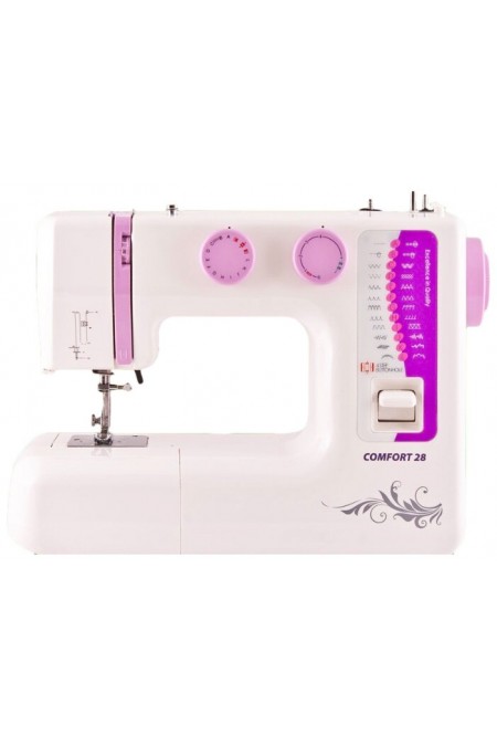 Швейная машина Comfort 28 (белый/малиновый) 