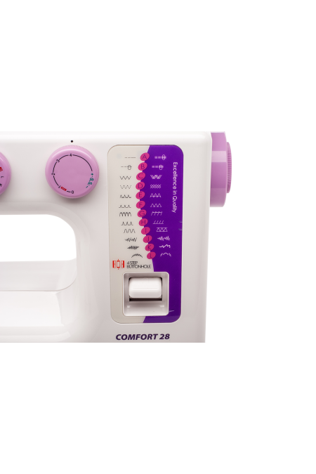 Швейная машина Comfort 28 (белый/малиновый) 4