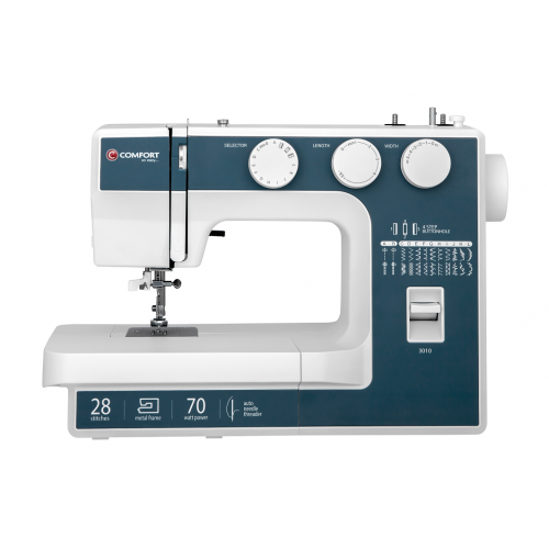 Швейная машина Comfort 3010 (синий/белый) 