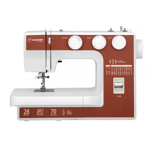 Швейная машина Comfort 3030 (белый/коричневый) 