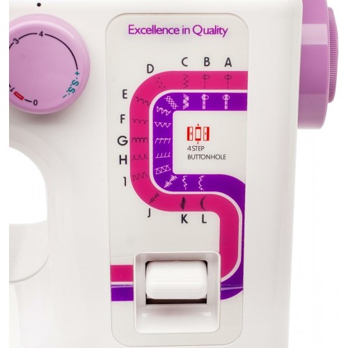 Швейная машина Comfort 32 (белый/розовый) 4