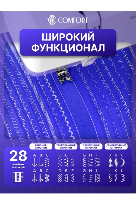 Швейная машина Comfort 355 (белый) 1