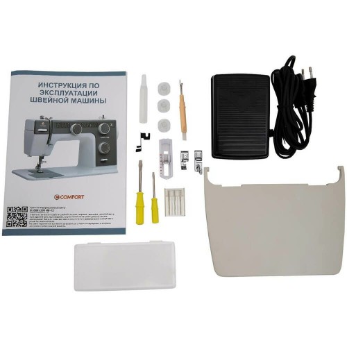 Швейная машина Comfort 394 (белый/серый) 8