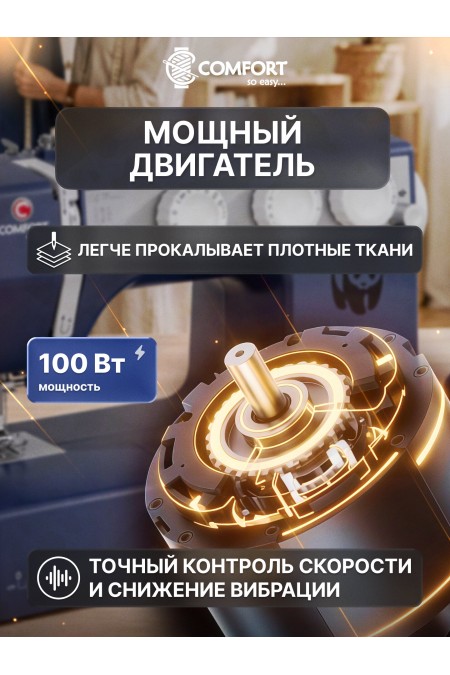 Швейная машина Comfort 7422 (синий) 1