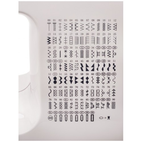 Швейная машина Comfort 80 (белый/розовый) 5