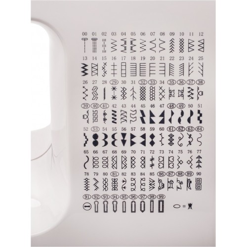 Швейная машина Comfort 80 (белый/розовый) 7