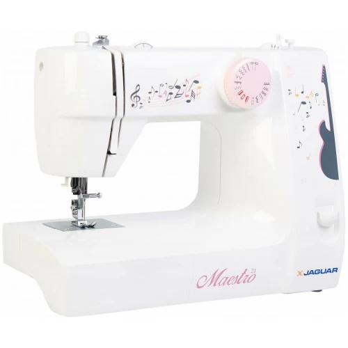Швейная машина Jaguar Maestro21 (белый/розовый) 