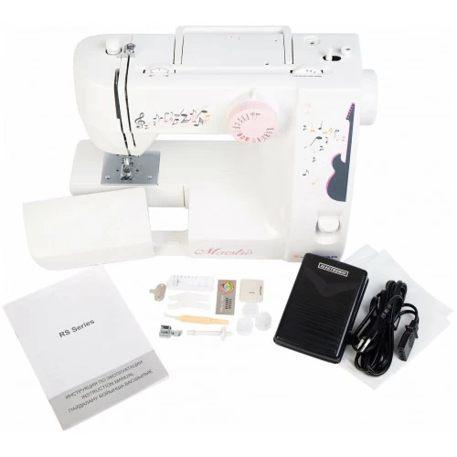 Швейная машина Jaguar Maestro21 (белый/розовый) 6