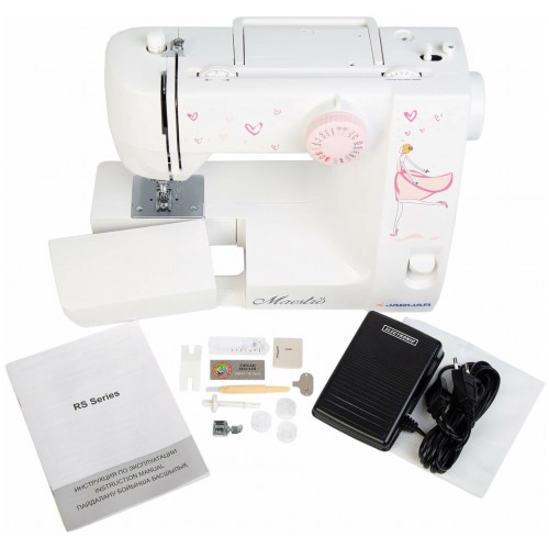 Швейная машина Jaguar Maestro31 (белый/розовый) 3