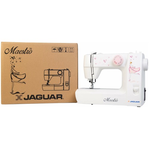Швейная машина Jaguar Maestro31 (белый/розовый) 4