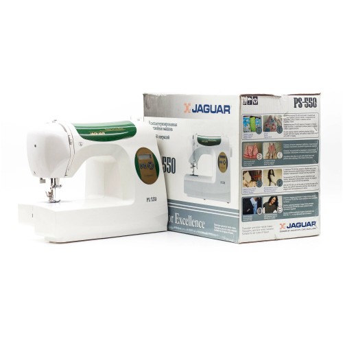 Швейная машина Jaguar PS-550 (белый/зеленый) 5