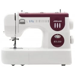 Швейная машина Jaguar RX-250 (белый/бордовый)