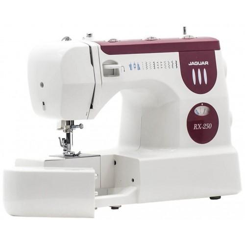 Швейная машина Jaguar RX-250 (белый/бордовый) 2