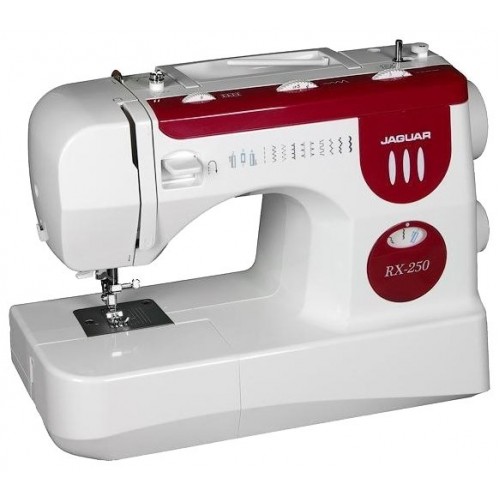 Швейная машина Jaguar RX-250 (белый/бордовый) 4