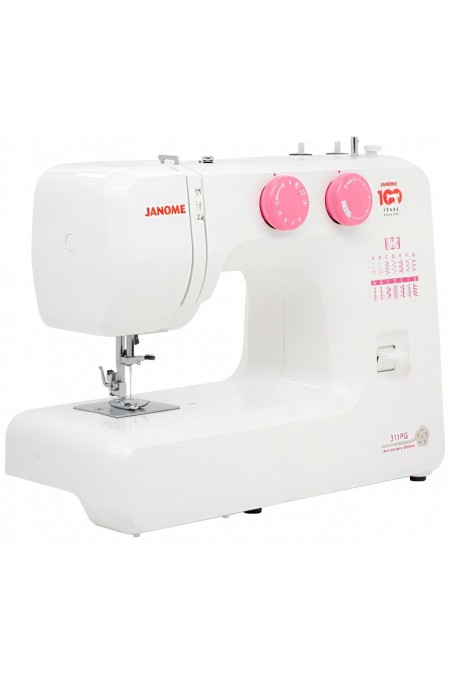 Швейная машина Janome 311PG (белый/розовый) 5