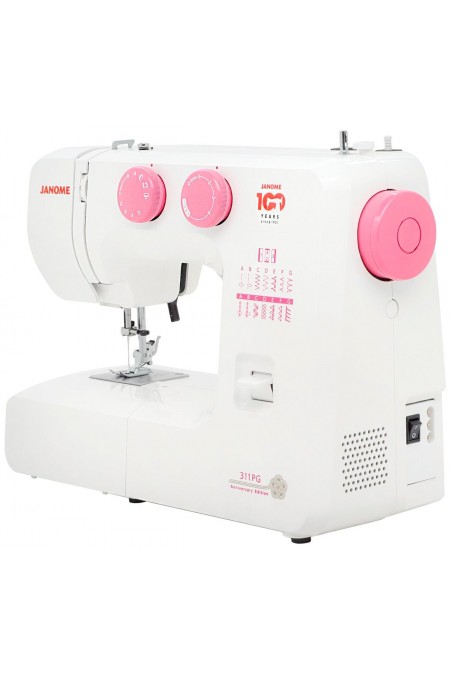 Швейная машина Janome 311PG (белый/розовый) 6