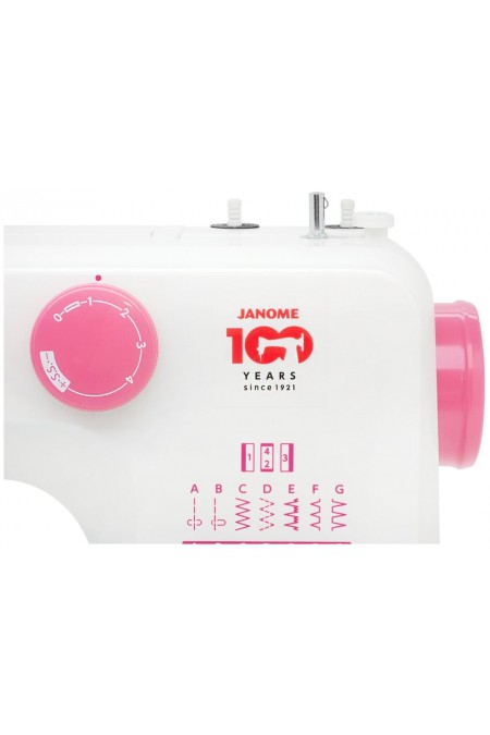 Швейная машина Janome 311PG (белый/розовый) 7