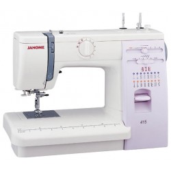 Швейная машина Janome 415 (белый/сиреневый)