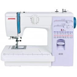 Швейная машина Janome 423S (белый/голубой)